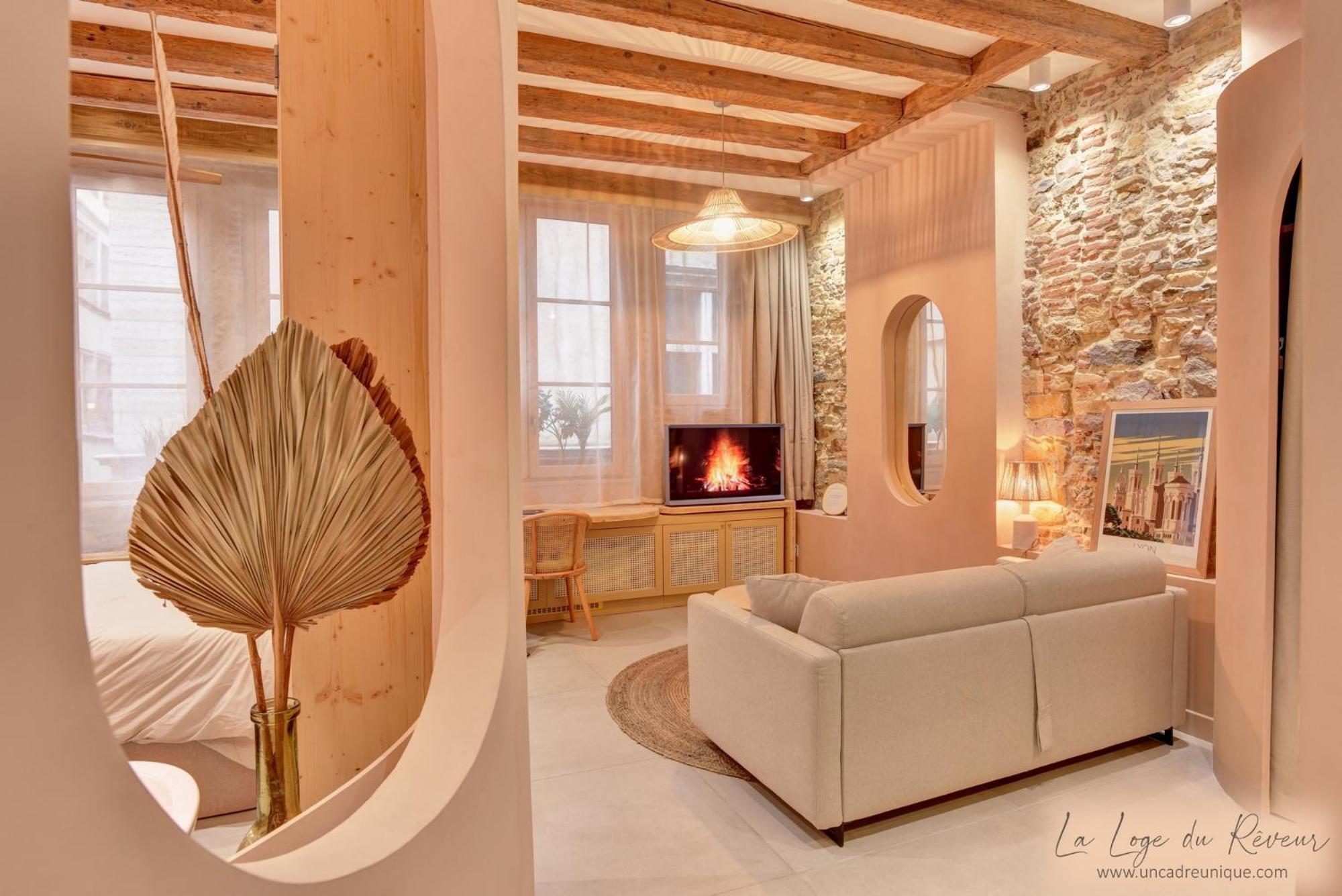 La Loge Du Reveur - Spa - Vieux-Lyon Dış mekan fotoğraf